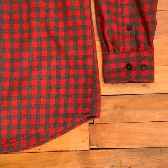 Rue Saint Patrick - Red Plaid Shirt - Picture 6 of 11